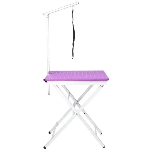 Składany stół wystawowy Blovi Light Show z plastikowym blatem 60x45 cm