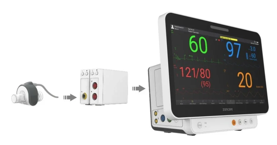 Wtykowy moduł CO2 monitora Zoncare A40