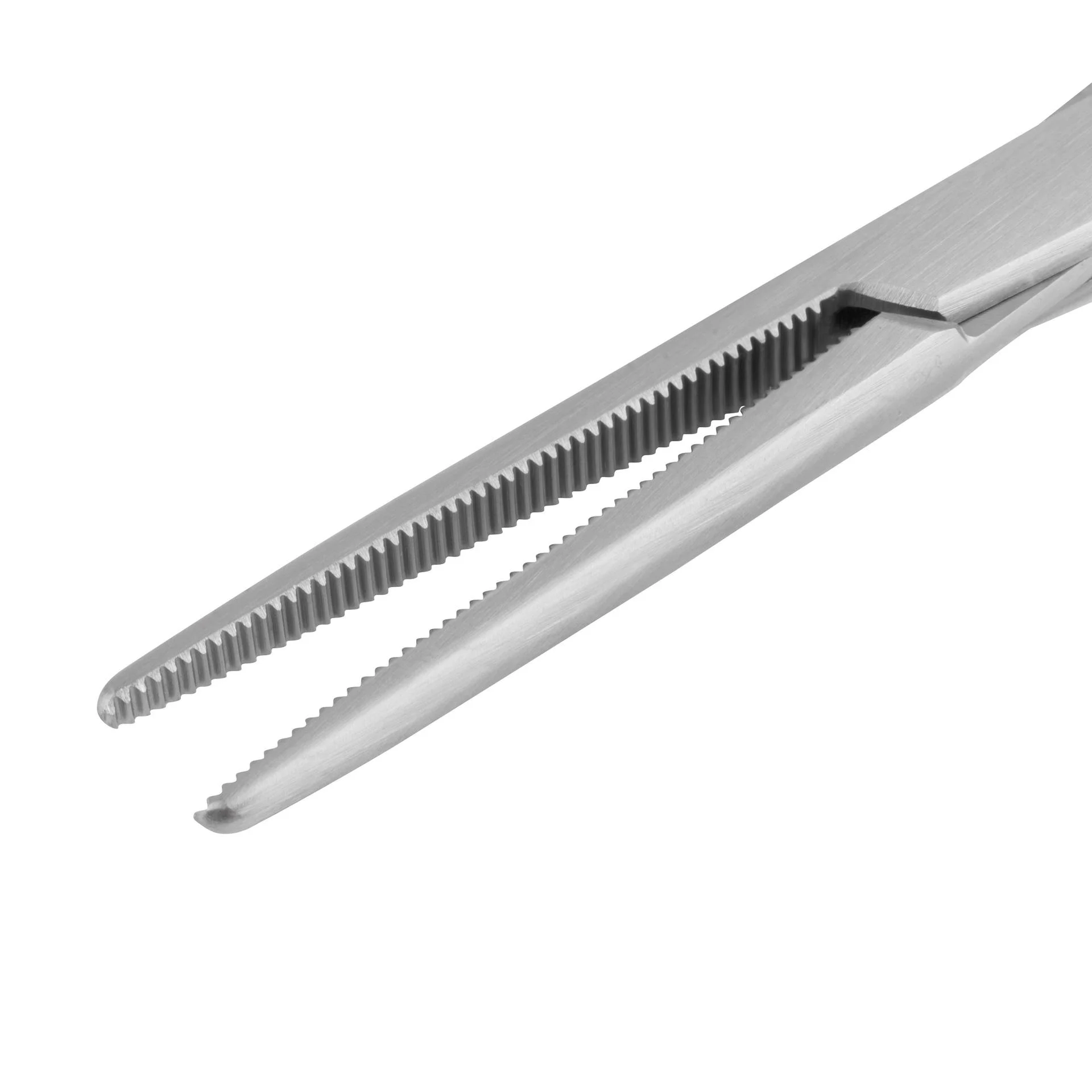 Szczęki kleszczy naczyniowych Crile 14 cm – zbliżenie