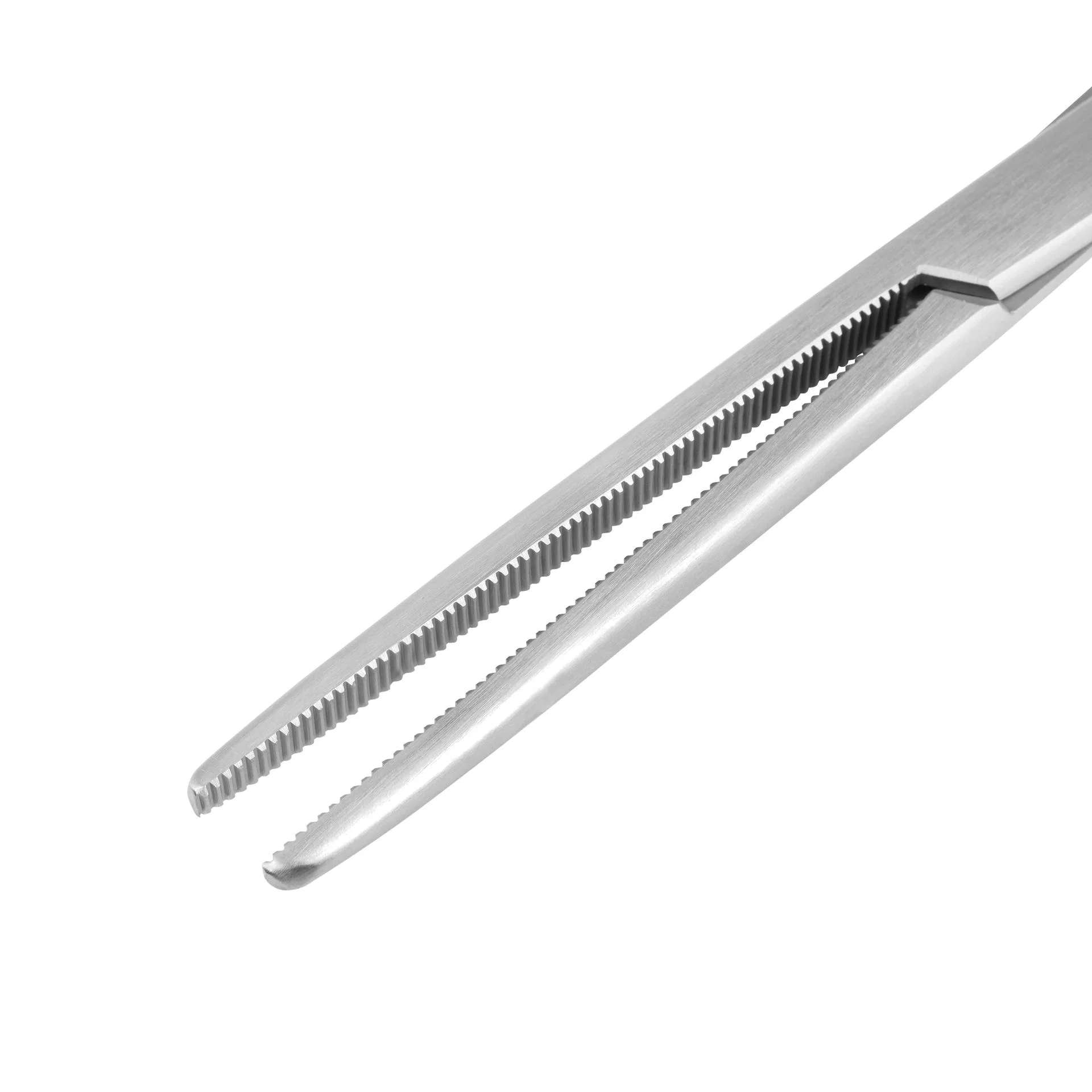 Szczęki kleszczy naczyniowych Rochester-Pean 20 cm – zbliżenie