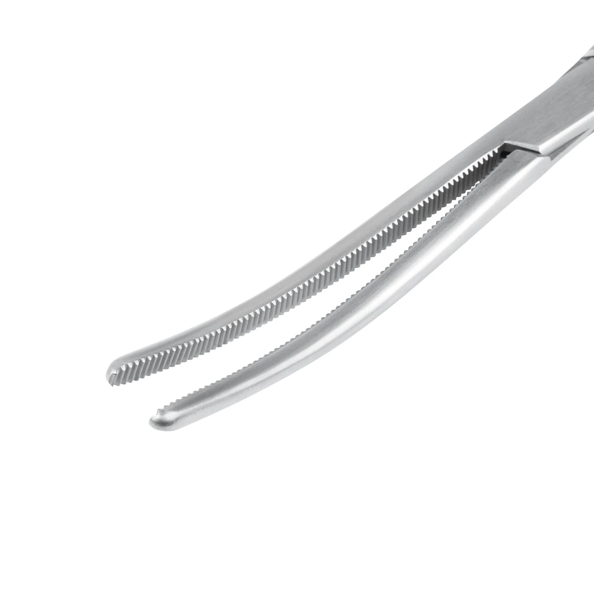 Szczęki kleszczy naczyniowych Rochester-Pean 22 cm – zbliżenie