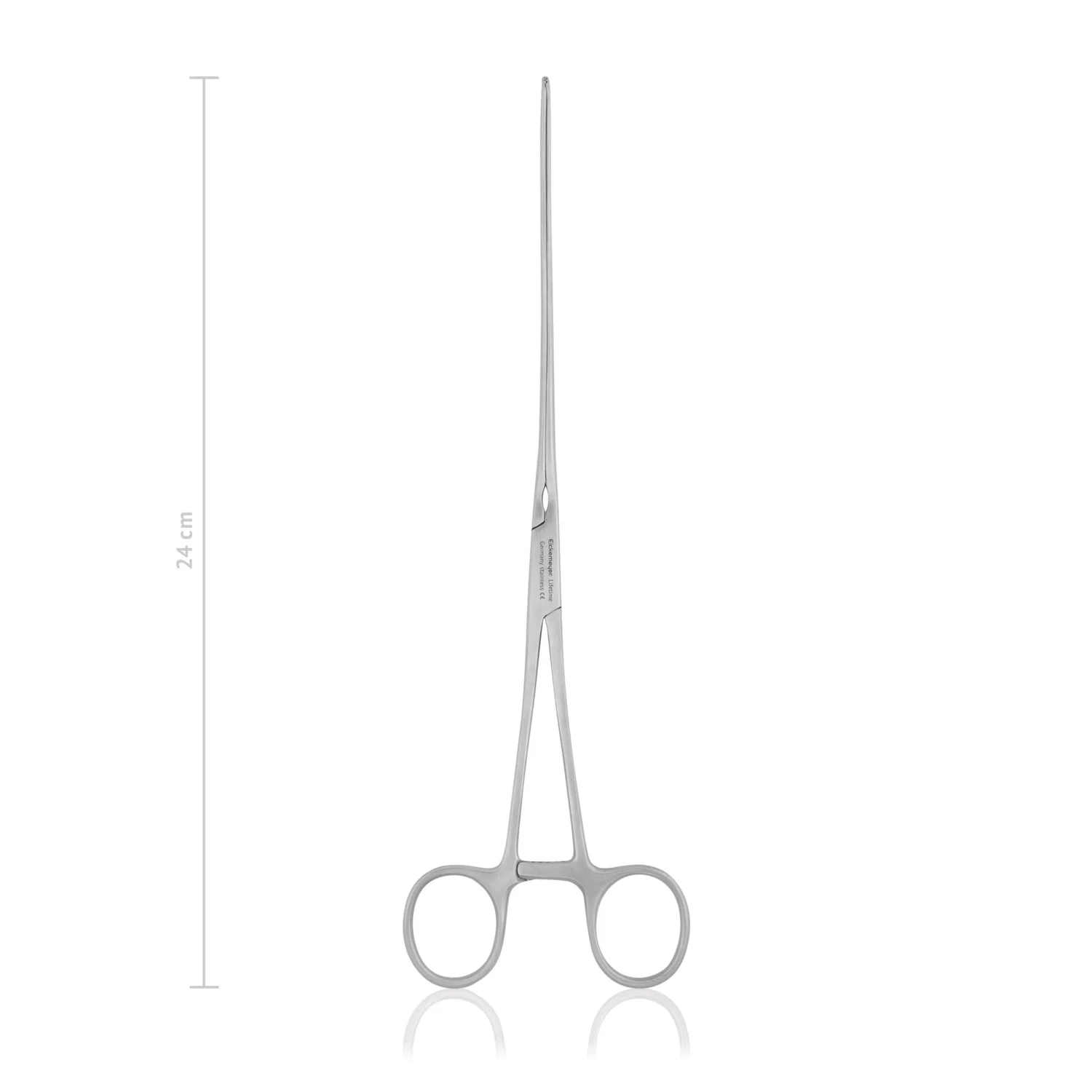 Kleszcze jelitowe Mayo-Robson 24 cm zagięte Eickemeyer