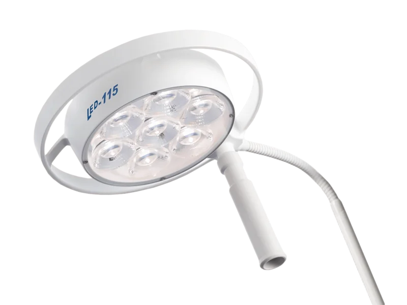 Głowica lampy Dr. Mach 115 (zdjęcie producenta, głowica wspólna dla wszystkich wersji montażu)