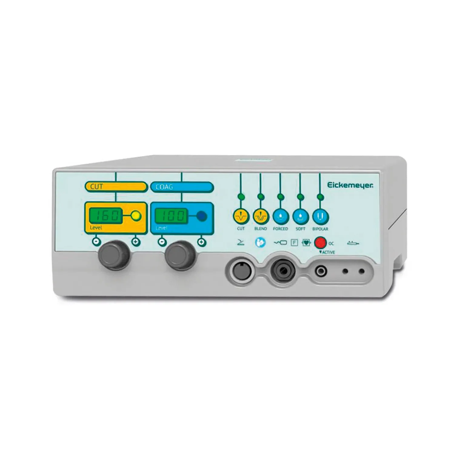 Jednostka elektrochirurgiczna Eickemeyer EickTron 160 z rękojeścią i przełącznikiem nożnym