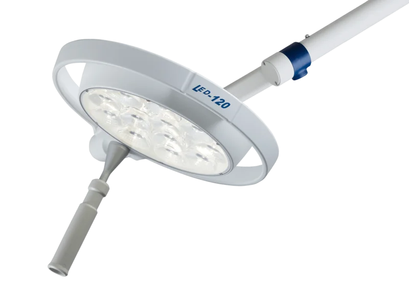 Głowica lampy Dr. Mach 120F (zdjęcie producenta, głowica wspólna dla wszystkich wersji montażu)