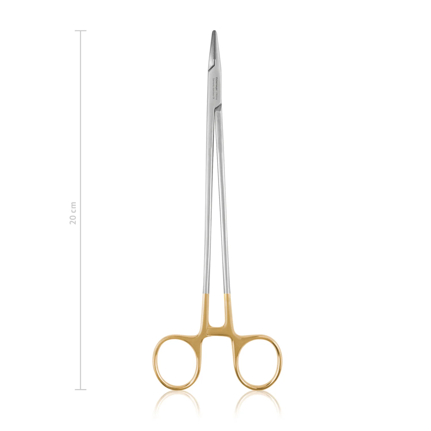 Igłotrzymacz DeBakey 20 cm z wkładkami TC Eickemeyer