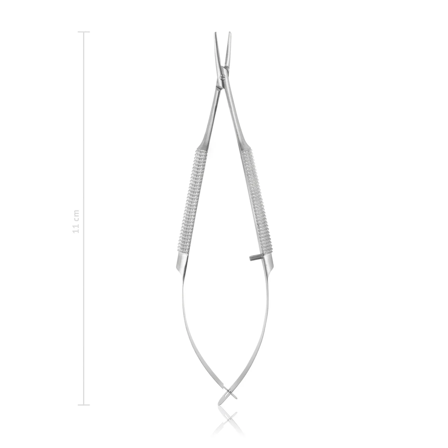 Igłotrzymacz oczny Barraquer 11 cm zakrzywiony Eickemeyer