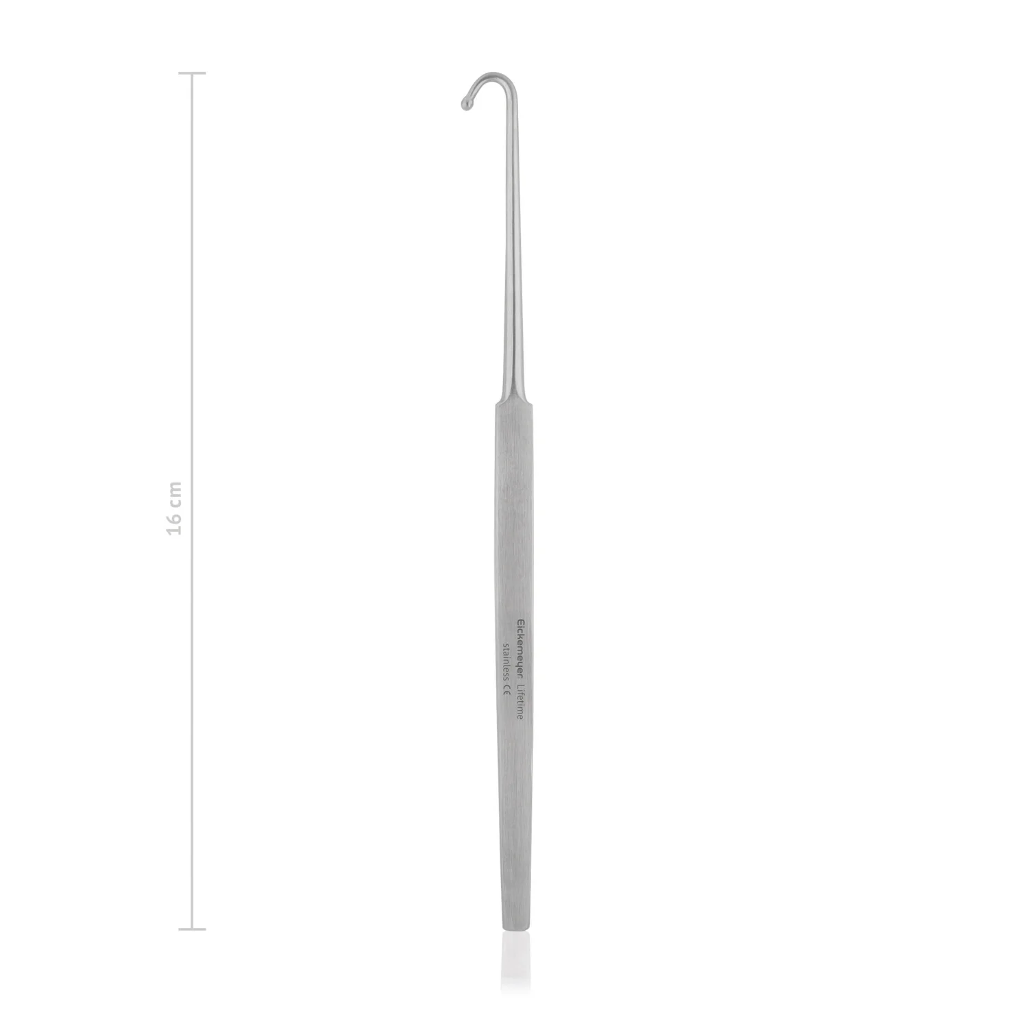 Hak kastracyjny dla kotów 16 cm z kulką 3 mm Eickemeyer