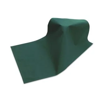 Zielona bawełniana serweta operacyjna szerokość 155 cm, sprzedaż na metry
