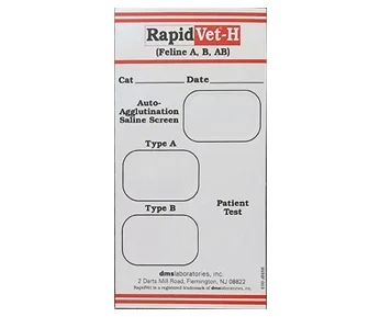 Zestaw RapidVet-H do oznaczania grupy krwi kota