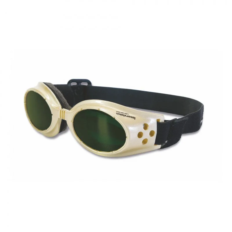 Gogle ochronne dla psa Doggles do laseroterapii z ciemnym filtrem