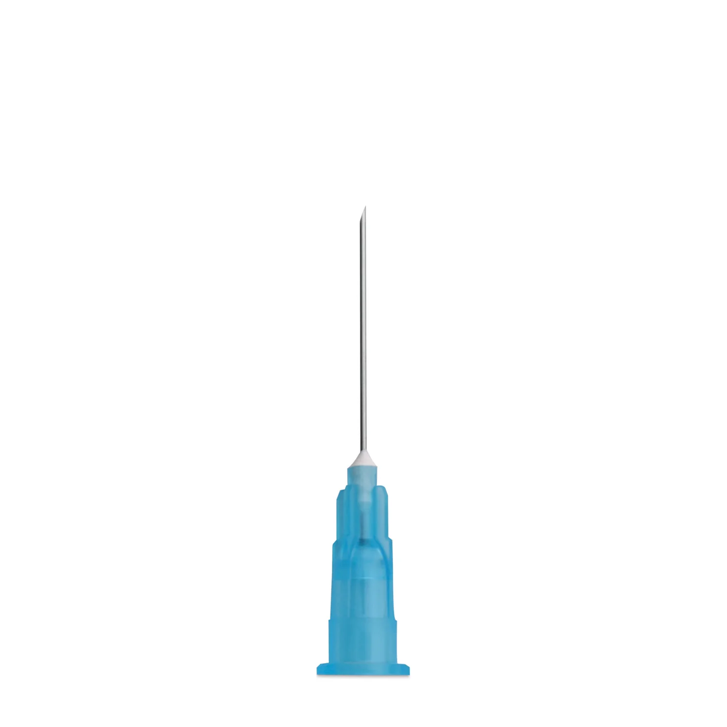 Jednorazowa igła iniekcyjna EickInject 0,60 × 25 mm, nasadka niebieska