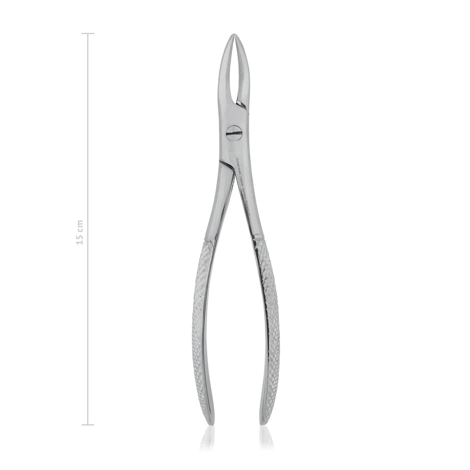 Kleszcze do korzeni Witzel 150 mm, wąskie dzioby — narzędzie dentystyczne Eickemeyer