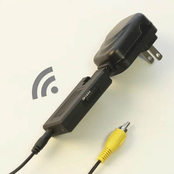 Bezprzewodowy zestaw TV Firefly ES160: odbiornik, zasilacz i kabel