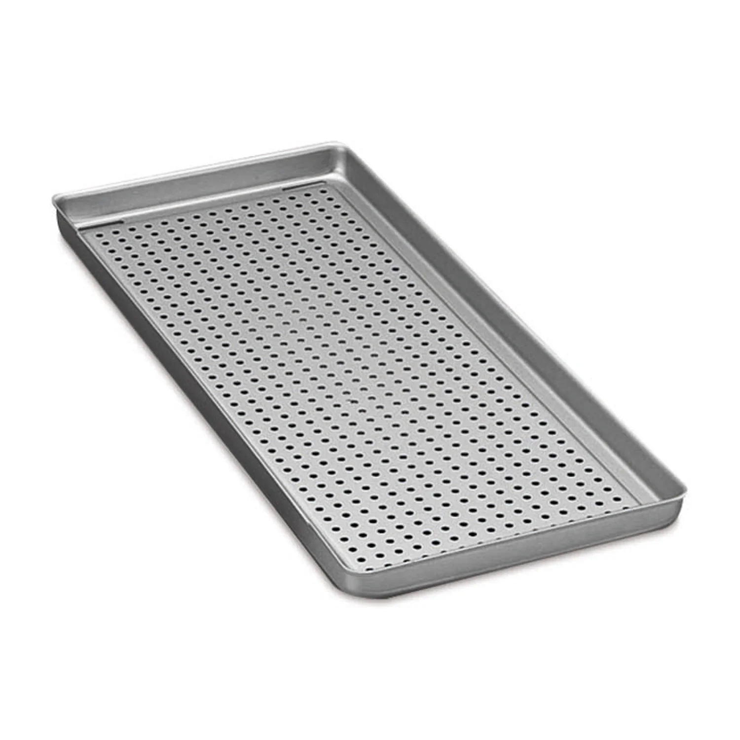 Aluminiowa taca do autoklawów MELAG o wymiarach 42 × 19 cm