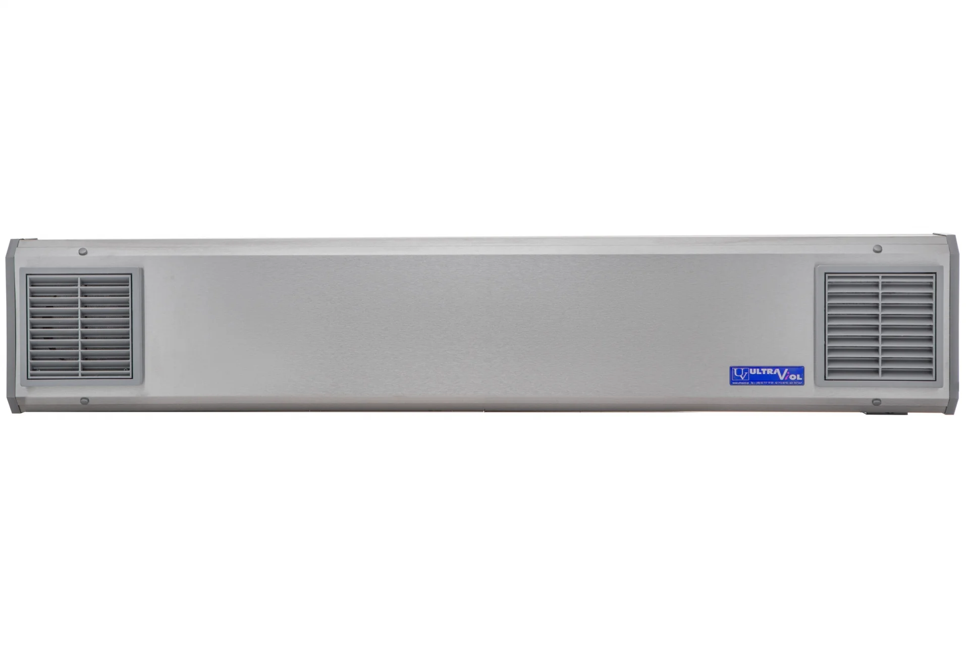 Przepływowa lampa bakteriobójcza UV-C Ultraviol NBVE 110 na ścianie